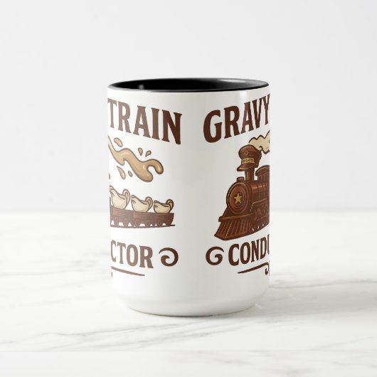 Mug Gravy Train Conductor | Halloween Gifts (Centre)