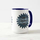 Mug Gray Bleu Gray (Devant droit)