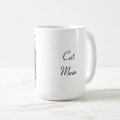 Mug Gray Cat Maman (Devant droit)