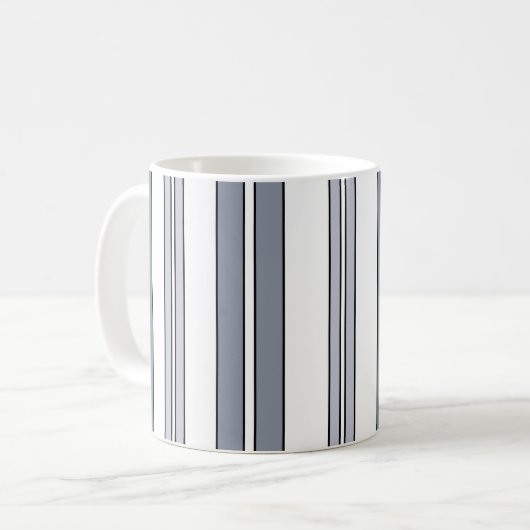 Mug Gray Stripes (Devant gauche)