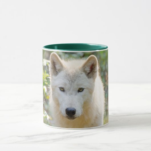 Mug Gray Wolf, Canadian Animal Photography (Centre)