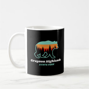 Mug Grayson Highlands State Park Virginia VA Bear
