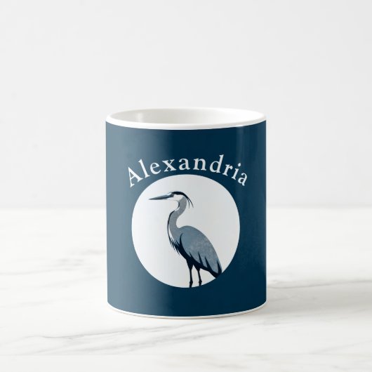 Mug Great Blue Heron (Centre)