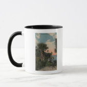 Mug Great Blue Heron sur la plage de la côte de Florid (Gauche)