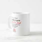 Mug Great Bookkeeper Personalized Name Gift (Devant gauche)