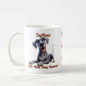 Mug Great Dane - Ajouter le nom du chien, modifier le  (Gauche)