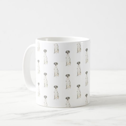 Mug Great Dane (Arlequin) (Devant gauche)