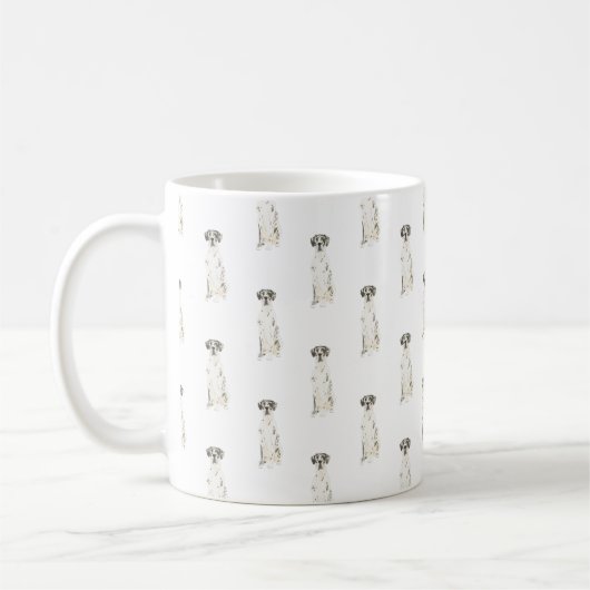 Mug Great Dane (Arlequin) (Gauche)