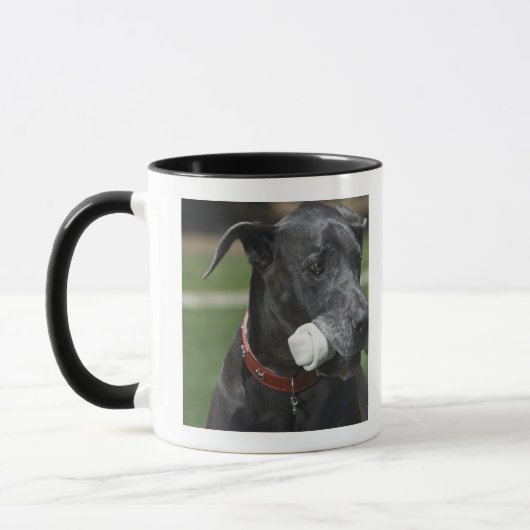 Mug Great dane avec l'os (Gauche)