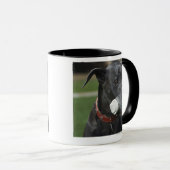 Mug Great dane avec l'os (Devant droit)