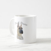 Mug Great Dane (brindle) Maman 2 (Devant gauche)