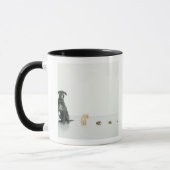 Mug Great dane, chat, cobaye, tortue et lingot (Gauche)
