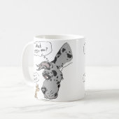 Mug Great Dane & Chihuahua Merle (Devant gauche)