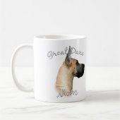 Mug Great Dane (fawn) Maman 2 (Gauche)