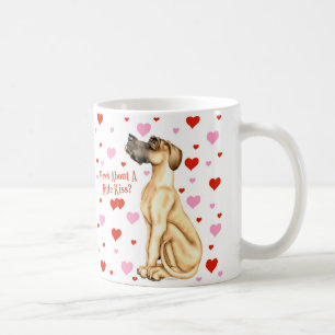Mug Great Dane Fawn UC Kiss