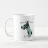 Mug Great Dane (harlequin) Maman 2 (Gauche)