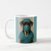 Mug Great Dane in Scrubs (Gauche)