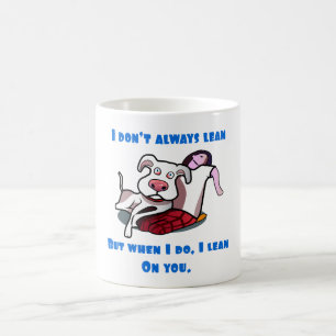 Mug Great dane se penchant sur vous