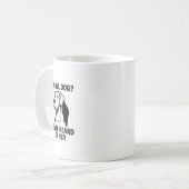 Mug Great Dane Shirt – “Small Dog? Never Heard of Her” (Devant gauche)
