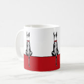 Mug Great Dane Sit MerleB (Devant gauche)