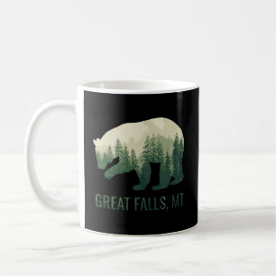 Mug Great Falls Bear State of Montana Pacific New Wild