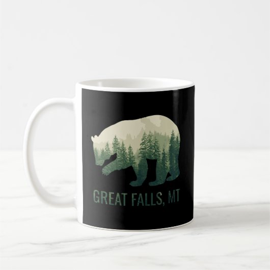 Mug Great Falls Bear State of Montana Pacific New Wild (Gauche)