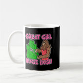 Mug Great Girl Huge Bush Funny Design  (Gauche)