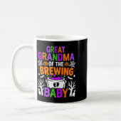 Mug Great Grandma Of The Brewing Baby Halloween Costum (Gauche)