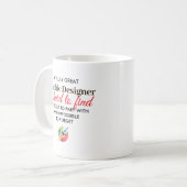 Mug Great Graphic Designer Personalized Name Gift (Devant gauche)