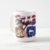 Mug Great HillBilly Grill Café Mug! (Devant gauche)