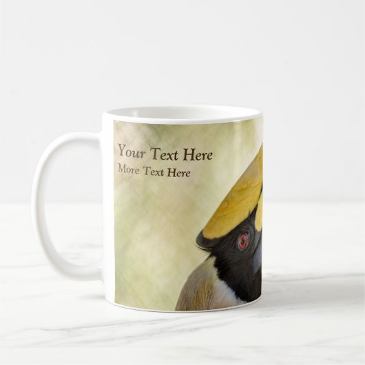 Mug : Great Hornbill 4 (Gauche)