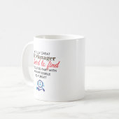 Mug Great HR Manager Personalized Name Gift (Devant gauche)