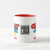 Mug Great job club employee appreciation recognition (Centre)