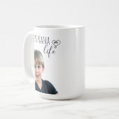 Mug Great Nana Life Customize Photo (Devant gauche)