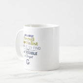 Mug Great Payroll Specialist Personalized Name Gift (Devant gauche)