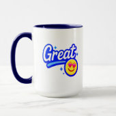 Mug Great Smile cadeau r4m (Gauche)