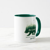 Mug Great Smoky Mountains National Park Bear Country (Devant droit)