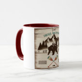Mug Great Smoky Mountains, TN ours (Devant gauche)