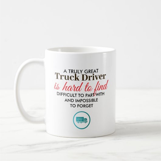 Mug Great Truck Driver Personalized Name Gift (Gauche)