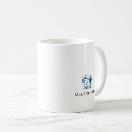 Mug Great Web Developer Personalized Name Gift (Devant droit)