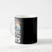 Mug Greatest Captains Born In 1975 50th Birthday Boati (Devant gauche)