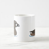 Mug grèbe Pie-affiché (Centre)