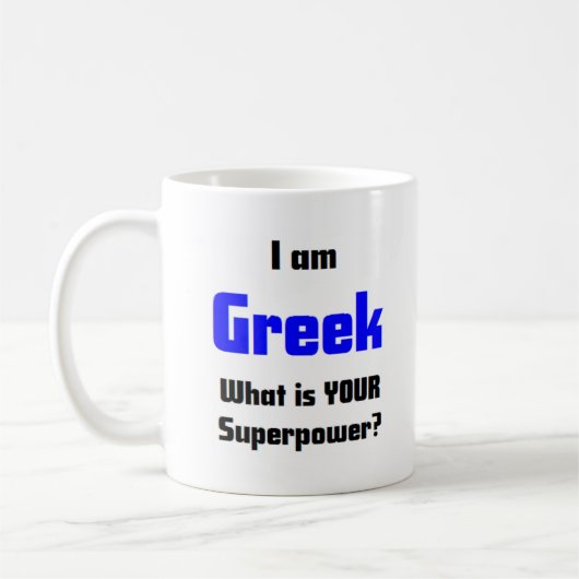 Mug grec (Gauche)
