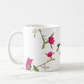 Mug Grec Yiayia Grand-mère grecque Bougainvillea (Gauche)