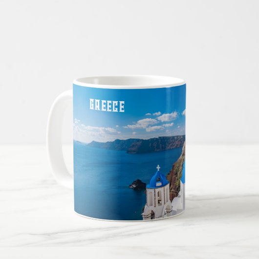Mug Grèce bleue (Devant gauche)