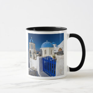 Mug Grèce et île grecque de Santorin ville d'Oia 3