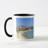 Mug Grèce, île de Paros, Krios Beach vue d'en haut (Gauche)
