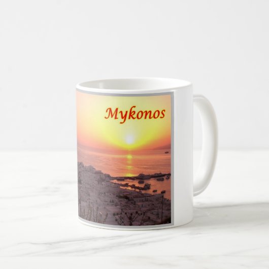 Mug Grèce - Mykonos - (Devant droit)