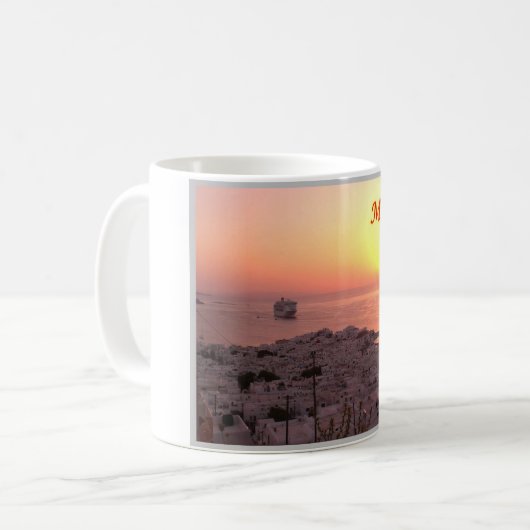 Mug Grèce - Mykonos - (Devant gauche)