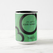 Mug Green 30 Décennie Anniversaire (Centre)